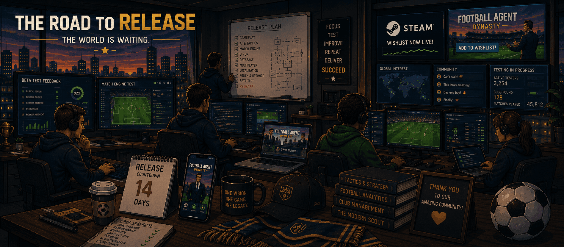 Football Agent Dynasty roadmap 2027